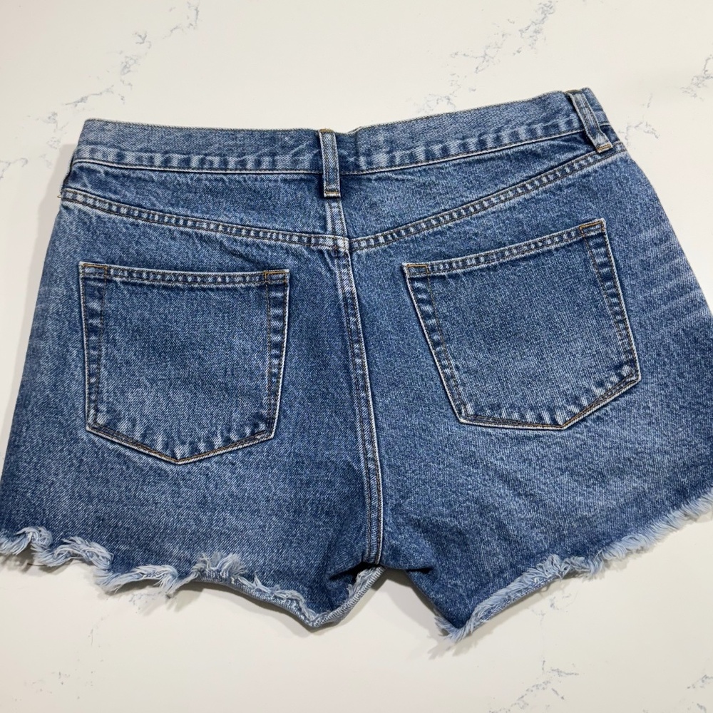 Ayr Button Fly Jean Shorts - image 5